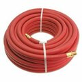 Tool 0.38 in. x 25 ft. Coupled Air Hose With 0.25 Npt Fittings - Red - 0.38 in. x 25 ft. TO3125382